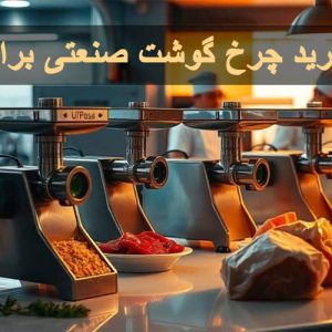 راهنمای خرید چرخ گوشت صنعتی برای رستوران